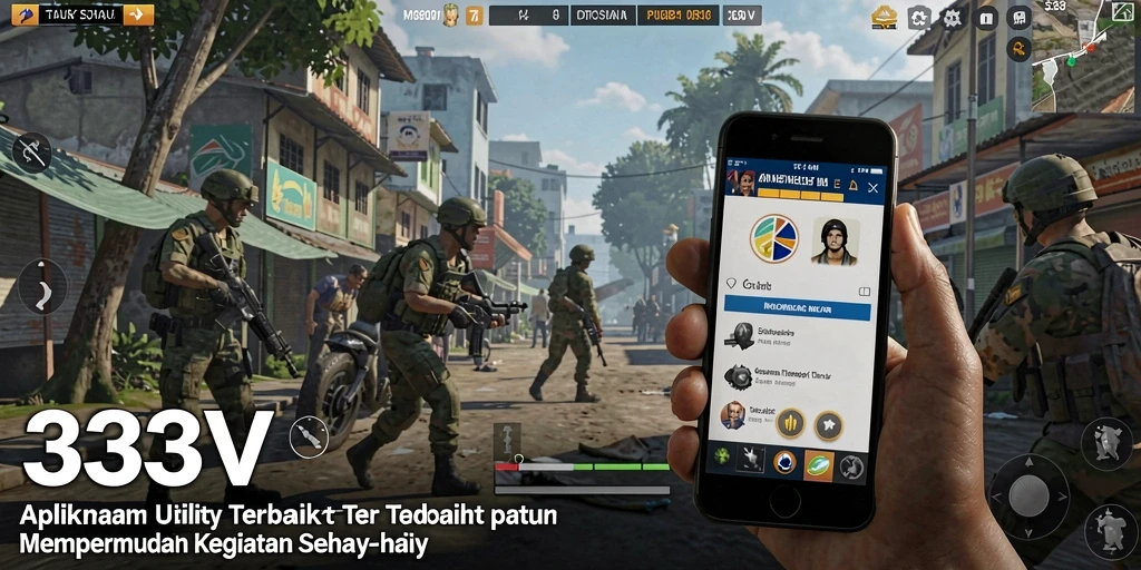 Screenshot utama 333V menampilkan fitur pengelolaan tugas yang canggih.