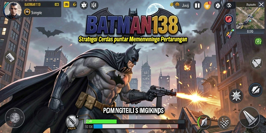 Tangkapan layar dari gameplay BATMAN138 menunjukkan pertempuran strategi yang menarik.