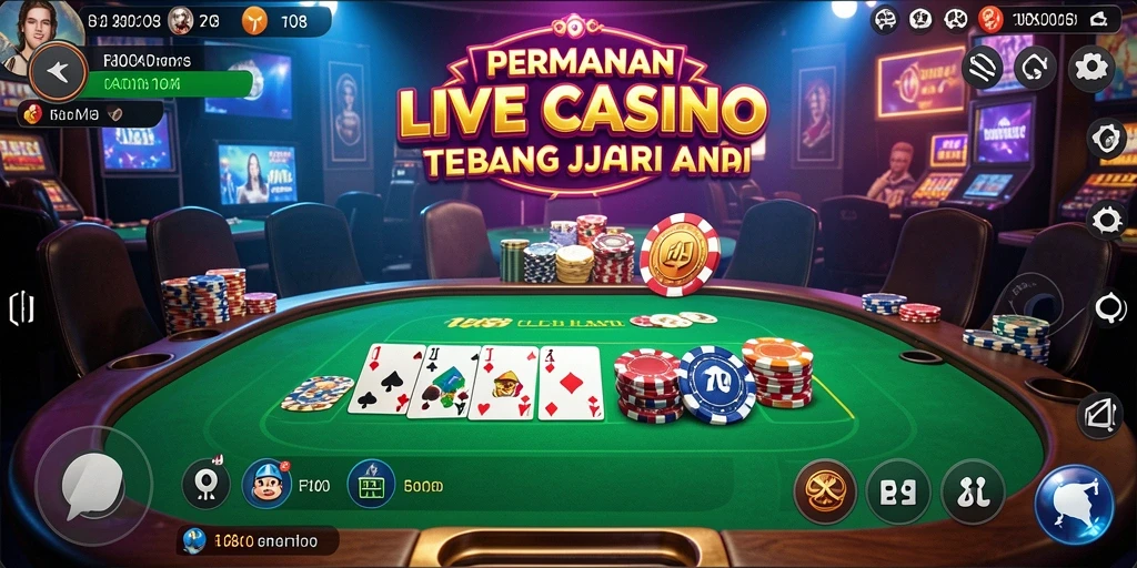Tampilan menarik saat bermain Live Casino di F08.