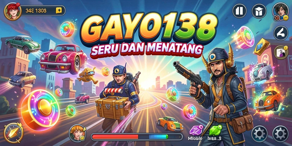 Tampilan gameplay cepat dan seru dari GAYO138.