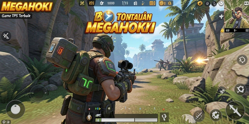 Tampilan gameplay seru dan menegangkan di MEGAHOKI.