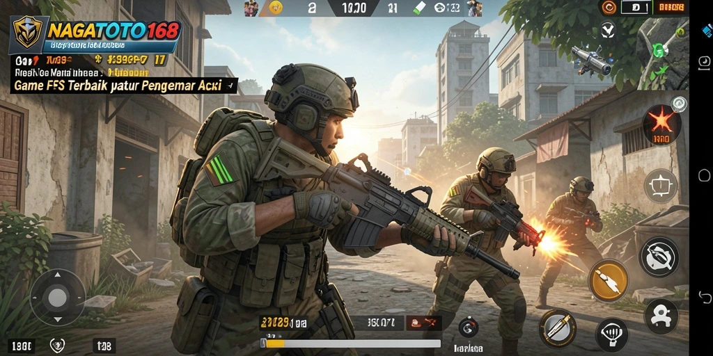 Tampilan aksi seru dalam gameplay NAGATOTO168.