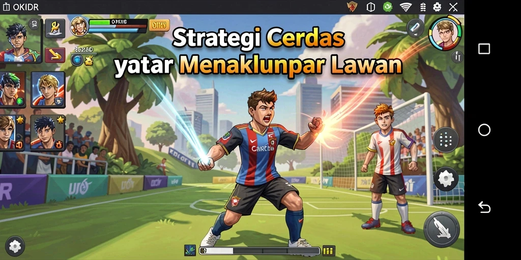 Tangkapan layar menampilkan aksi mendebarkan dalam OKIDR dengan strategi yang mendalam.