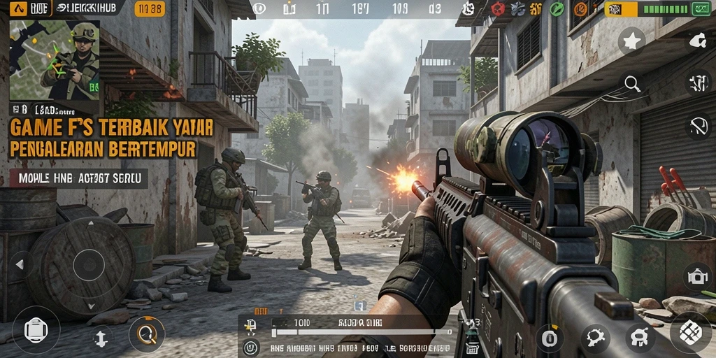 Tampilan gameplay REJEKIHUB yang mendebarkan dan penuh aksi.