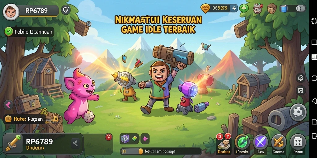 Gameplay seru RP6789 dengan karakter yang menarik.