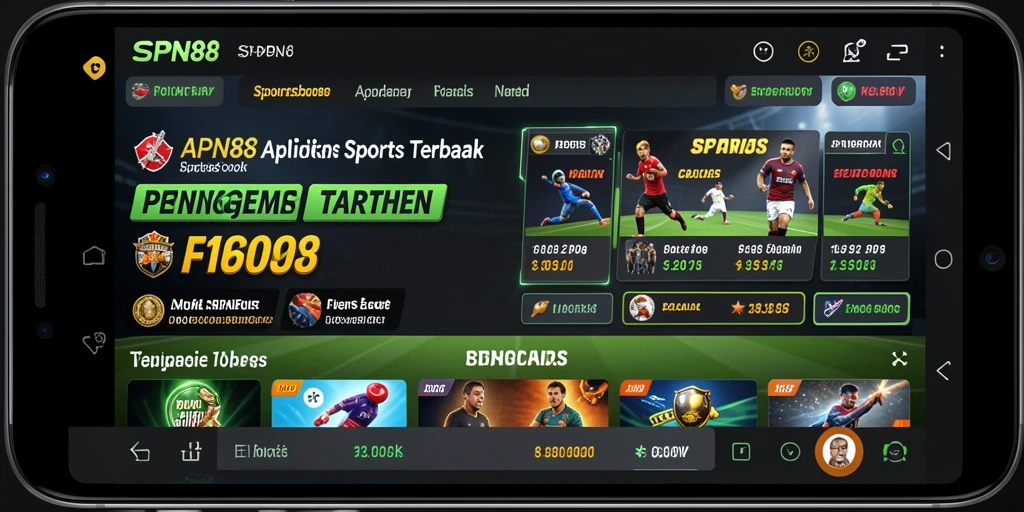 Gameplay SPN88 dengan taruhan olahraga yang seru.